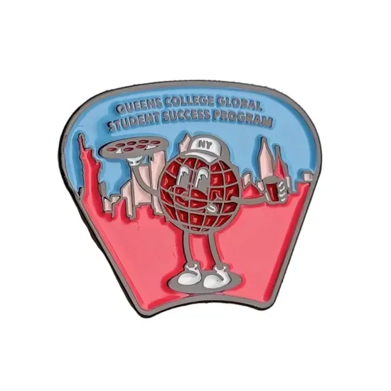 Пользовательская цинковая заколка значок брошь жесткая мягкая эмаль заколка