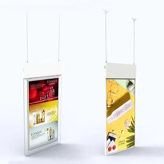 Премиум двусторонний уличный LCD рекламный дисплей для бизнеса