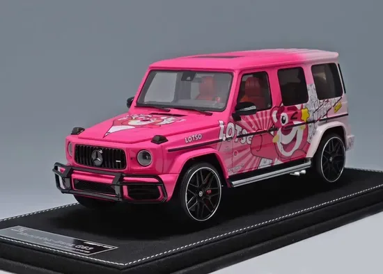 Автомобильное искусство 1/18 Мерседес Бенц G63 модель автомобиля из смолы AMG