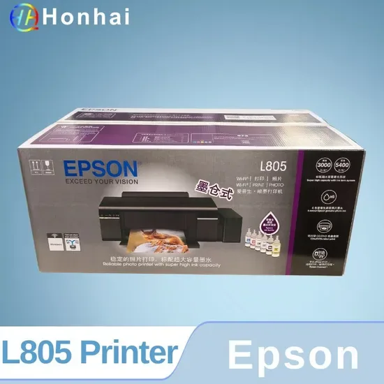 Принтер Epson Ecotank L805 Беспроводной цветной многофункциональный фотопринтер с Wi-Fi и 6-Color чернилами