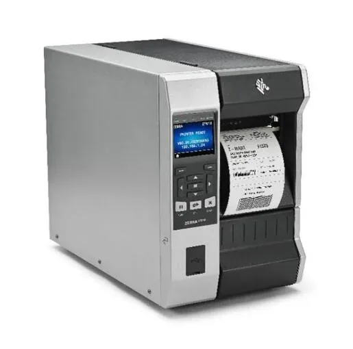 Zt610 300dpi/600dpi Прямой термопереносной промышленный принтер этикеток для штрих-кодов Zebra