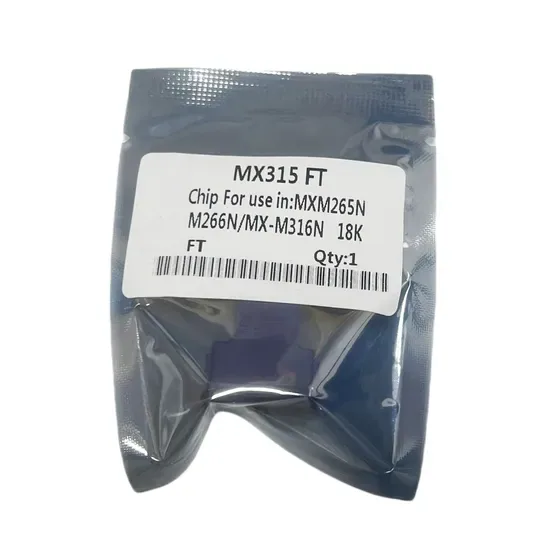 Mx315 Чип тонера Mxm265n M266n Mx-M316n 2658 3158 2658n Чип учета порошкового картриджа