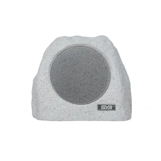 4" Солнечный Bluetooth каменный уличный динамик водонепроницаемый каменный динамик RGB ритмический светящийся уличный динамик 10W Bluetooth плата питания для сада кемпинга