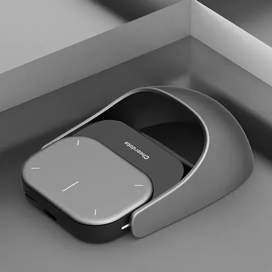 Беспроводная Bluetooth мышь с сенсорной панелью, съемная и для управления презентациями PowerPoint, воздушная мышь для Mac/Windows