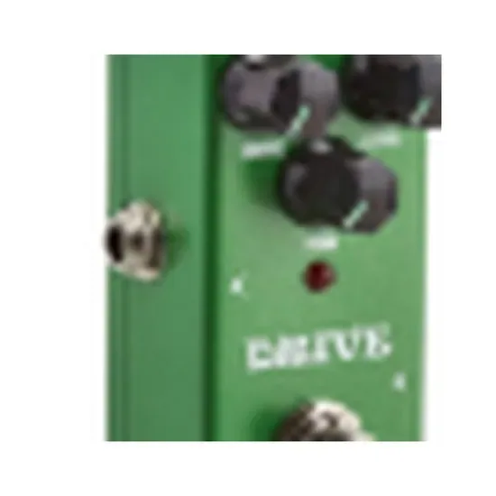 Ликвидация запасов гитарного эффект-педали Overdrive, истинный байпас, 2 режимов, зеленый