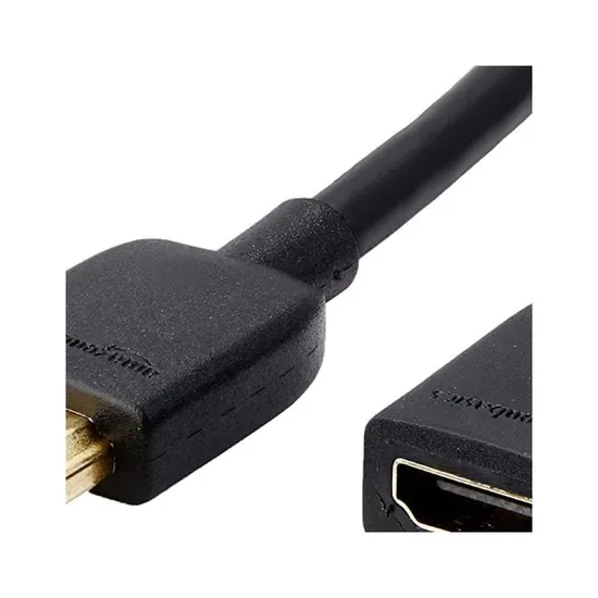Ликвидационный запас высокоскоростного мужского разъема HDMI на женский разъем, 3 футов, черный