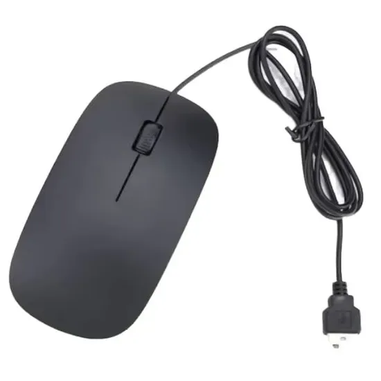 Ультратонкая проводная USB игровая мышь для соревновательной игры