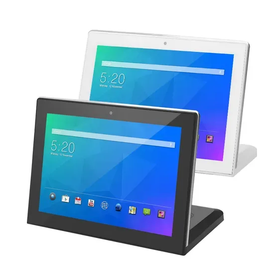 Фабричная цена 10.1inch Настольный Android-планшетный компьютер L-образной формы с емкостным сенсорным экраном для бизнеса, умного офиса, обучения детей, ресторанов и других POS-планшетов