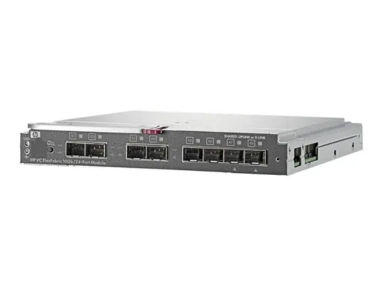 Модуль Hpe Virtual Connect Flexfabric 10GB/24-Port для системы C-Class Bladesystem 571956-B21 версия Enterprise Blc7000 опция 605865-B21 для HP