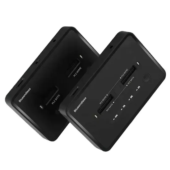 Дублирующая док-станция для SSD M.2 SATA NGFF с двумя отсеками, скоростью 5 Гбит/с