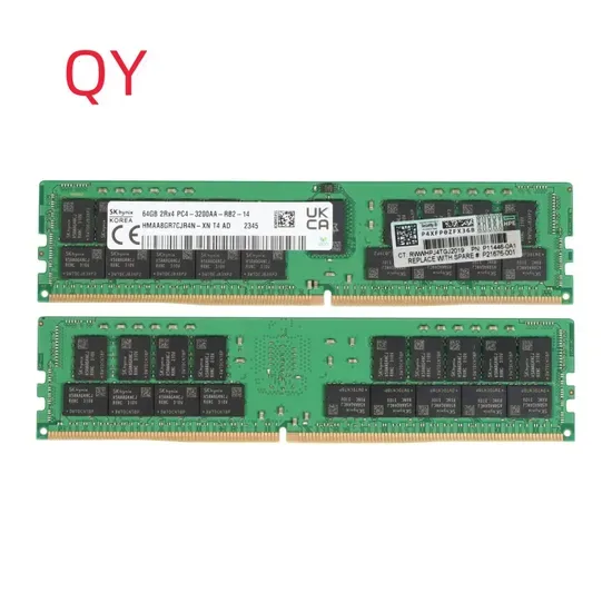 P64706-B21 P64708-B21 H-PE 32GB 64G 96g 128g Зарегистрированная Умная Память Также Поставка P06033-B21 P06035-B21 P43328-B21 P43331-B21 Серверная ОЗУ Серверная Память