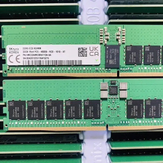 Скхиникс 32g Hmcg84mebra115n DDR5 ОЗУ РDIMM PC5-4800b Серверная ОЗУ Память