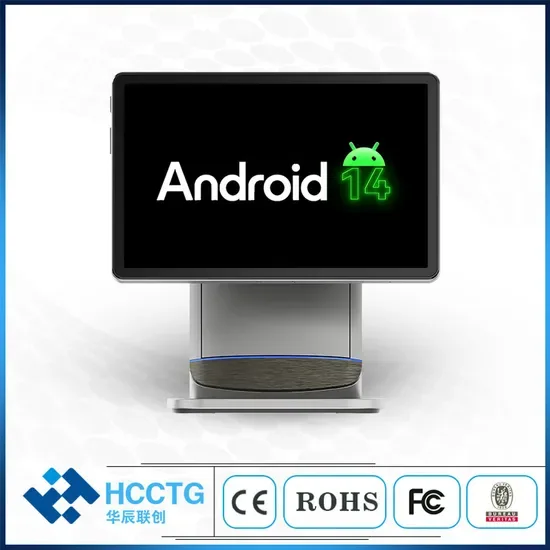 10.95 Умный Android 14 NFC Планшет POS с Принтером и Магнитным Контактным Станом (HX-100B)