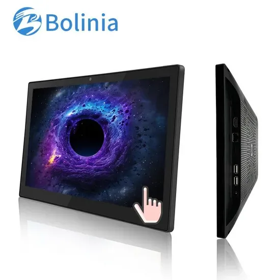 15.6-Inch Промышленный Android Все-в-одном планшет с 10-Point емкостным сенсорным экраном и стильным плоским дизайном ПК
