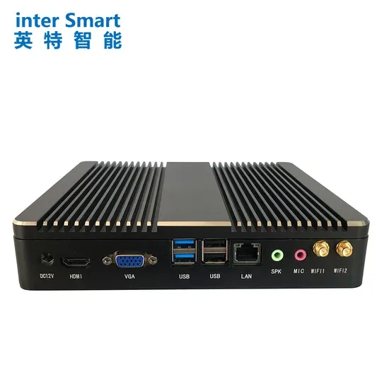Элски Кабилак Двойное Ядро Qm9850 8th Gen19V I3 8130u Dp VGA 1HDMI Lvds HD Графика 620 I3 I5 I7 Карманный ПК для Рекламной Машины