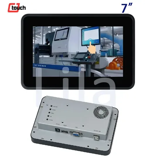 Cjtouch 7inch Промышленный ПК Высокая Яркость 1000nits Сенсорный Монитор TFT LCD Дисплей Умный Телевизор