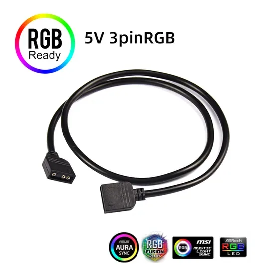 Аура 3pin 5V Кабель адресуемой подсветки Argb Sync