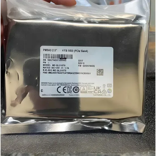 Высокоскоростной 2.5 дюймовый 3.84tb Mzilg3t8hcls-00A07 твердотельный накопитель