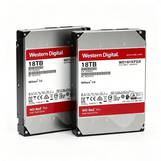 Западный цифровой Красный ПРО Wd181kfgx 18tb 3.5-Inch Нас САТА ЖД