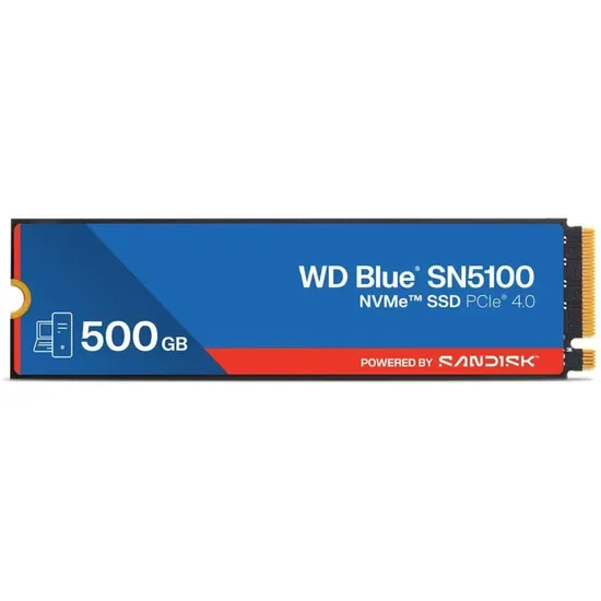 Синий Sn5100 500GB 1tb 2tb Nvme SSD Внутренний Твердотельный Накопитель Pcie Gen 4.0 Wds200t5b0e-00CPE0