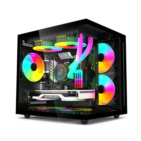 Интел Кор I5 12400f Rtx4060 АМД 3500u16GB DDR4 Дискретная графика 1tb SSD Все в одном компьютере Игровой настольный ПК