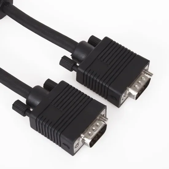 Настройка 1.5m 1.8m 2m 3m 5m 10m 15m 18m 20m 25m 30m 40m 50m 15pin VGA на VGA видео кабели VGA кабель для ноутбука ПК проектор HDTV дисплей