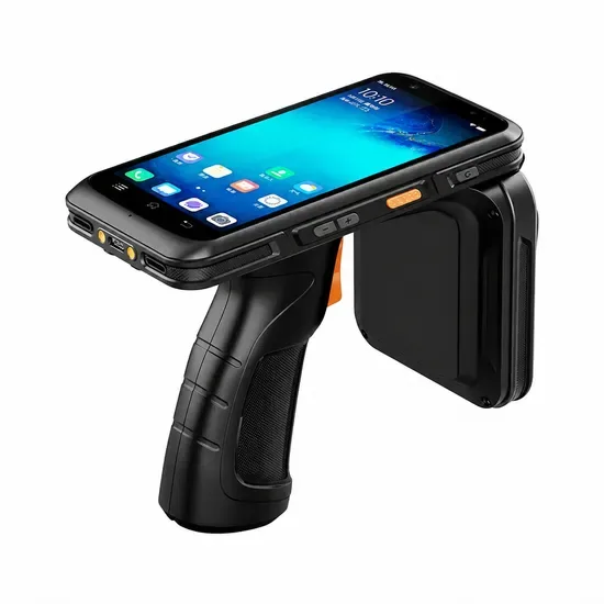 Лкцит Ht550 Андроид Портативный УHF RFID Читатель ПДА с Сканером Штрих-кодов