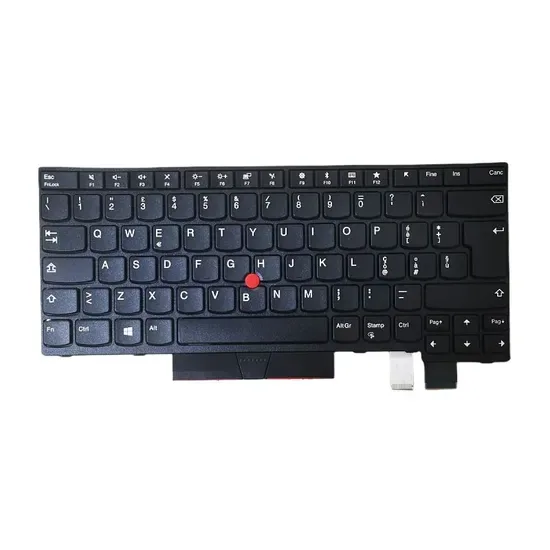 Замена итальянской клавиатуры без подсветки для Lenovo Thinkpad T470 T480 Lenovo T480 Клавиатуры итальянская раскладка