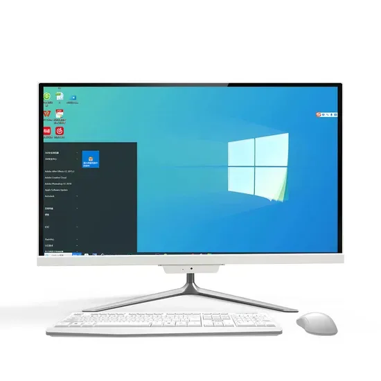 Использованный рабочий стол компьютер ядро I5 I7 240g SSD с игровым монитором настольный игровой компьютер все в одном