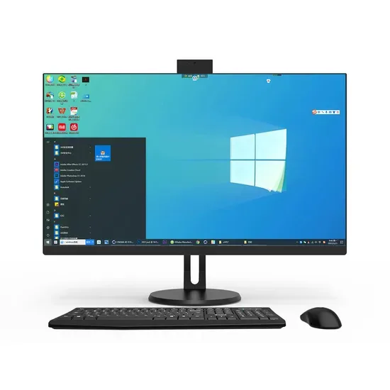Лучший Intel Core I3/I5/I7 процессор 23.6/24 дюймовый моноблочный ПК Barebone система поддержка DIY Aio ПК настольный моноблок компьютер