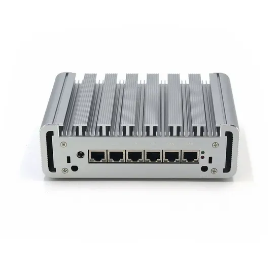 Низкое потребление энергии 6 LAN Софт роутер Pfsense Фаервол Мини ПК