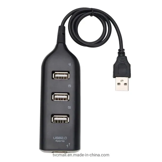 4-Ports USB 2.0/1.1 Разветвитель USB Хаб Поддерживает Зарядку 480Mbps Высокая Скорость Передачи Данных