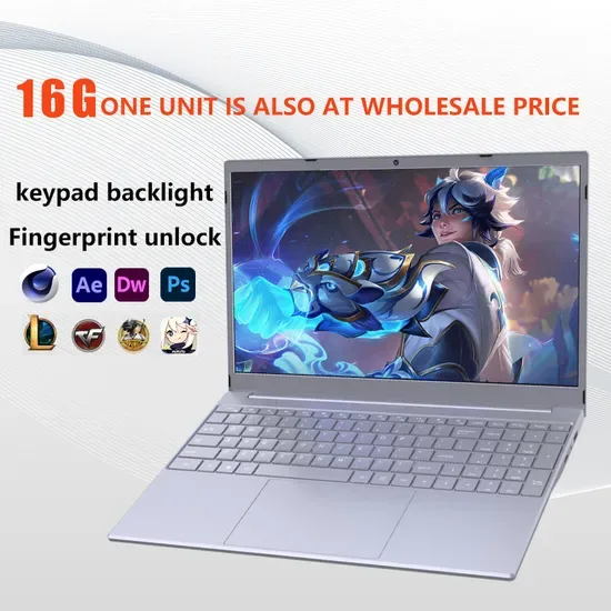 Низкие цены на оптовую продажу совершенно новых 15.6-Inch ноутбуков, подходящих для игр, бизнеса, офиса, обучения, дизайна, программирования и т.д. Win11PRO