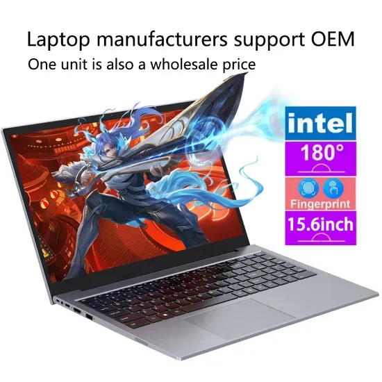 15.6 Дюймов ОЗУ 16GB Ядро I3 10th Игровой ноутбук оптом новый по низким ценам Учитесь проектировать Программирование Подсветка клавиатуры FHD IPS 1920*1200
