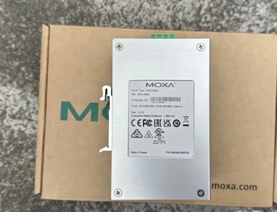 Мокса Eds-208A 8-Port 100Mbps Неуправляемый промышленный коммутатор