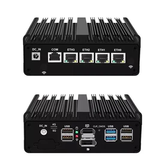 Интел N150 Корпоративный Мини Брандмауэр ПК 4xi226 2.5g Сетевой Сервер Безопасности Промышленный Компьютер