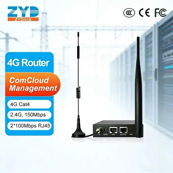 Роутер на DIN-рейке 4G работает идеально в суровых условиях outdoor промышленных сред