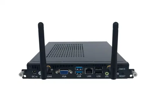 Новый 195*180*30 OPS ПК Alder Lake U Серия I3-1215u I5-1235u 1*Mini-Pcie 1*RJ45 ОЗУ Lvds HD-Mi Dp Wi-Fi RS232COM Ngff1 М. 2 512GB