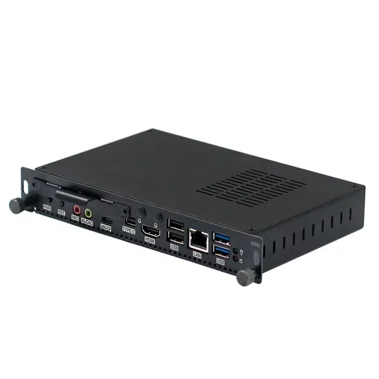 Настраиваемый белый board OPS компьютер 4USB 4K дисплей HDD SSD поддержка 3G 4G 8th поколение I3 I5 I7 процессор OPS ПК
