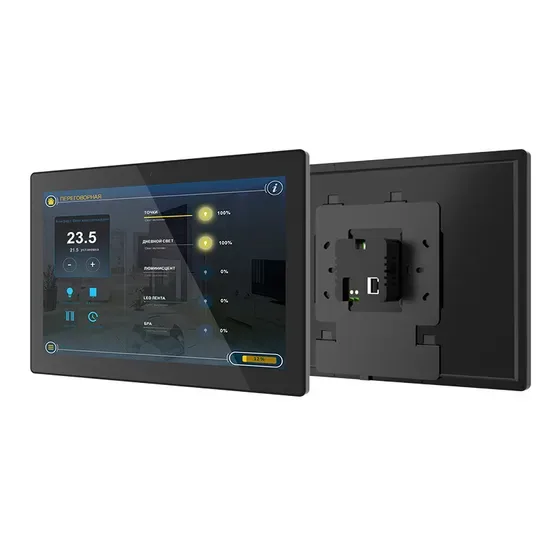 Портовый ODM OEM 10.1 Дюйм AC110V~240V Энергия Android Debian Умный дом Управление планшетом