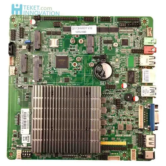 J6412mt Интел Элькхарт Лейк Целерон J6412 Промышленная встроенная Мини-Итх материнская плата с 2 ЛАН 6 КОМ RS485 СИМ Лвдс HD 4K Дисплей