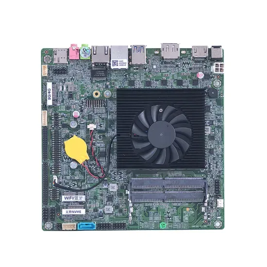 2026 Эльски Qm12u Мини-Итх Материнская плата М. 2-SATA/Pcie для компьютера Интел Олдер Лейк