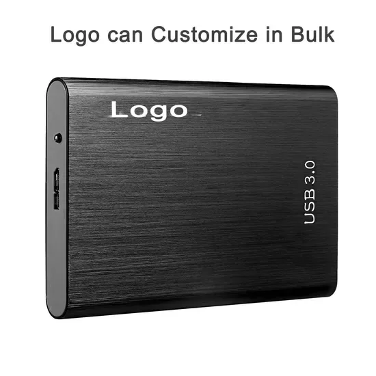 Портативный 2.5 дюймовый HDD 500GB 1tb 2tb USB 3.0 жесткий диск (логотип можно настроить оптом) 2.5" внешний жесткий диск для ПК, компьютера, настольного компьютера, ноутбука