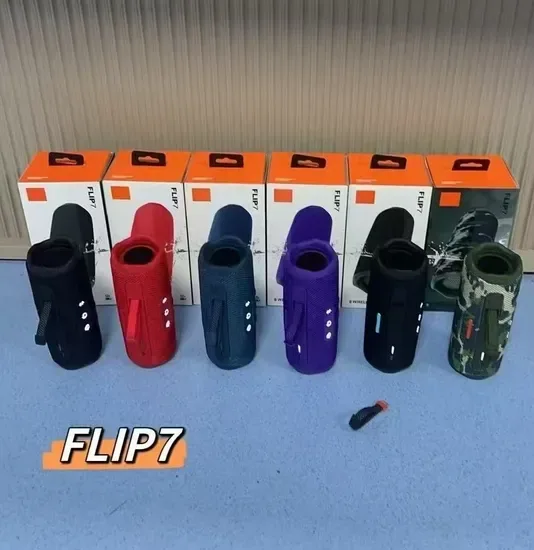 США Акции 3-5 Дни Новый Уличный Спортивный Водонепроницаемый Flip7 Bluetooth Динамик, Портативный Мощный Бас Беспроводной Сабвуфер Flip6 Динамик Множество Стилей Доступно