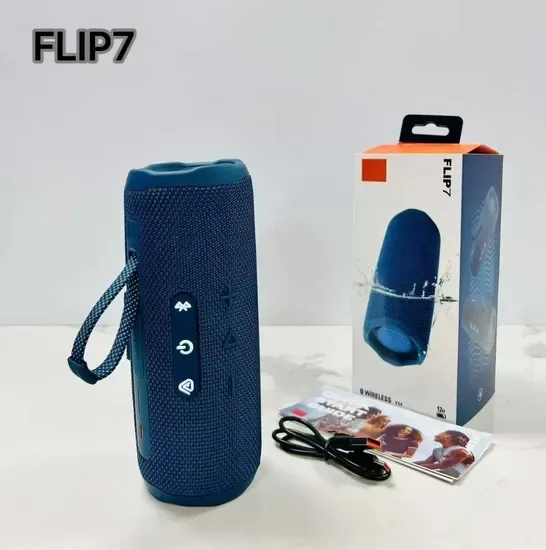 Флип 7 и Флип 6 Bluetooth колонка - стерео бас, IP67/IP68 водонепроницаемая, портативная аудиосистема для улицы