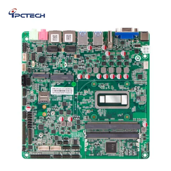Мини материнская плата Ipctech I3-8130u для промышленного использования с DDR4-2400, 2 * So-DIMM, до 64GB