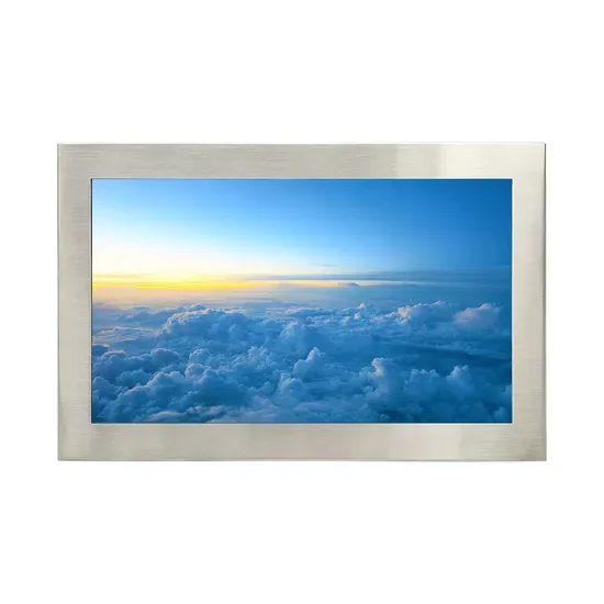 Высокое разрешение 21.5" TFT-LCD цифровая реклама настенного монтажа интерактивный сенсорный рекламный цифровой дисплей