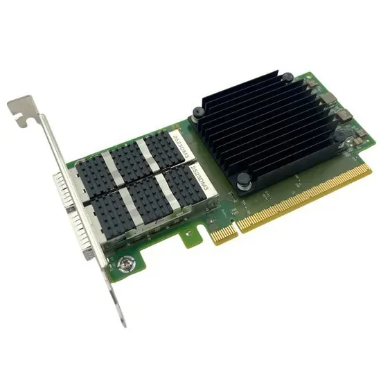 Оригинальная карта сетевого адаптера Nvidia Mellanox MCX623106AC-Cdat Connectx-6 Dx 100gbe с двумя портами Qsfp56 Pcie Gen4