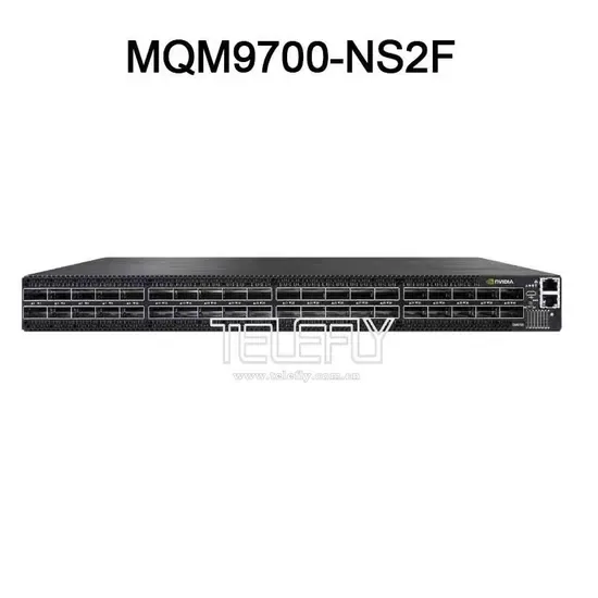 Мелланокс Mqm9790-Ns2f Quantum-2 Ндр 400g Инфинбанд Коммутатор 64 Порты
