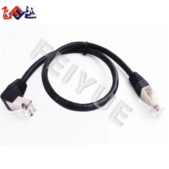 RJ45 Прямо Голова вверх Сгибать